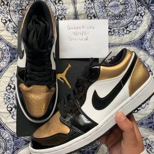 Air Jordan 1 Low “Gold Toe”